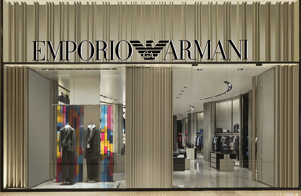 武漢 Armani 阿瑪尼專賣店、門店