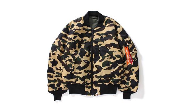 A BATHING APE? x Alpha Industries 聯(lián)乘系列釋出