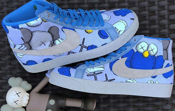 客制版 KAWS x Nike Blazer 鞋款比 OFF WHITE 更勝一籌？