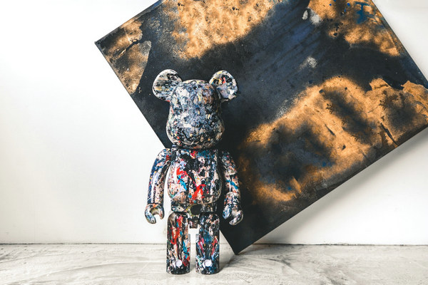 Medicom Toy x Jackson Pollock 聯(lián)名 1000% BE@RBRICK4.jpg