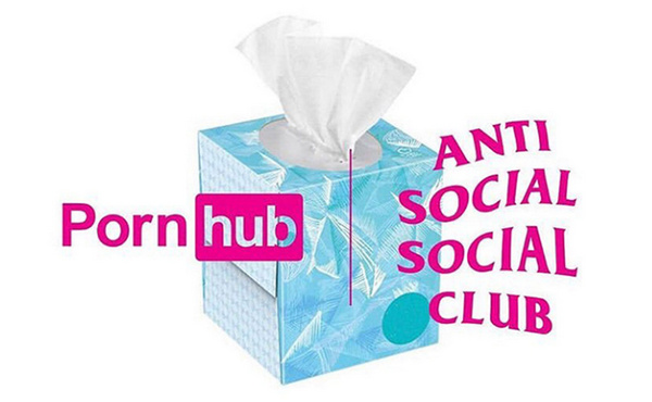  Anti Social Social Club x PornHub 聯(lián)名單品，“污力十足”搞事情？