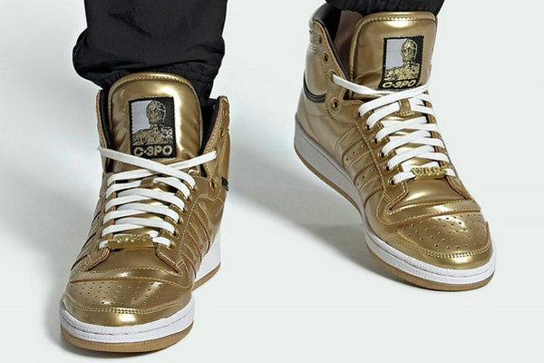 C-3PO 主題 adidas Top Ten Hi 鞋款首次曝光，炫酷外觀