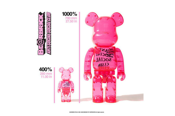 ASSC x Medicom Toy 全新聯乘 BE@RBRICK 系列正式發(fā)布