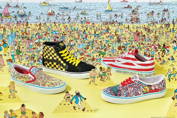 《威利在哪里》x Vans 全新聯(lián)名系列下月初登陸