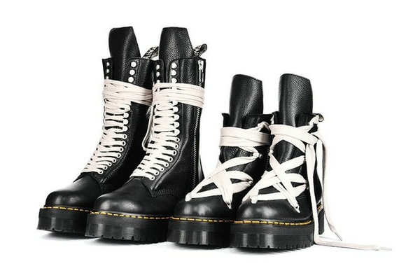 Rick Owens x Dr. Martens 1460、1918 聯(lián)名靴款「Black Lunar」即將發(fā)售